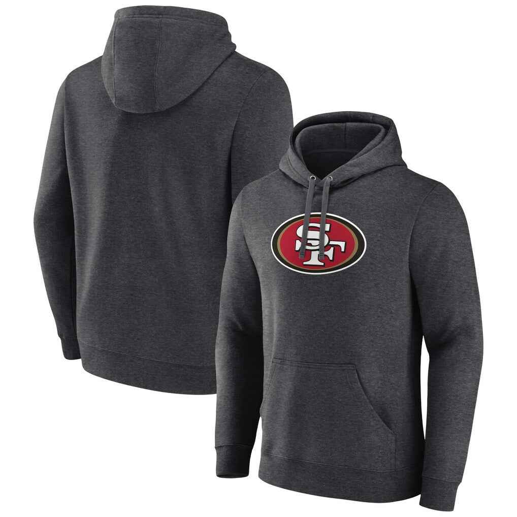 San Francisco 49ers  Primary Team Logo Fitted Pullover Hoodie