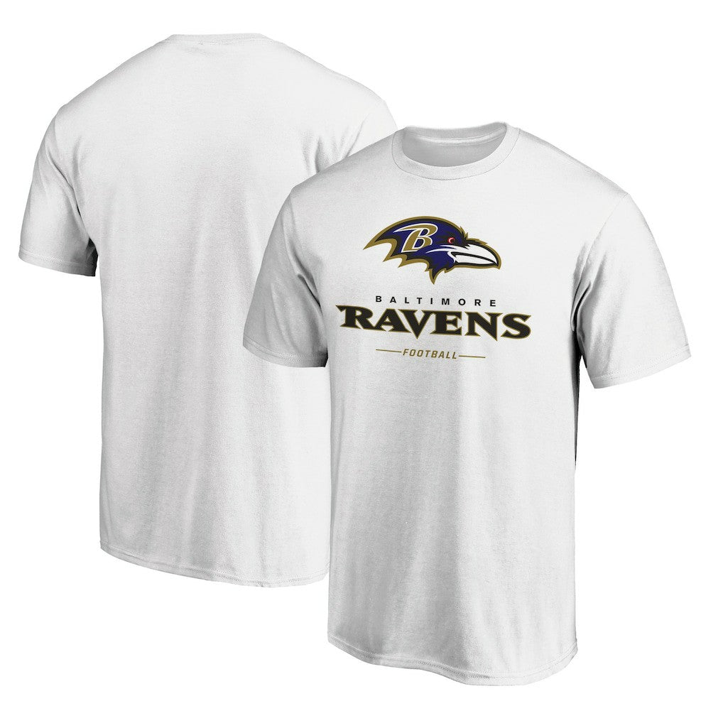 Baltimore Ravens  Logo Team Lockup T-Shirt