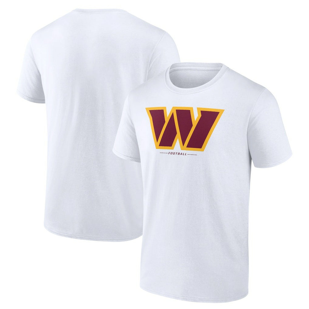 Washington Commanders  Logo Team Lockup T-Shirt