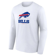 Buffalo Bills  Logo Team Lockup Long Sleeve T-Shirt