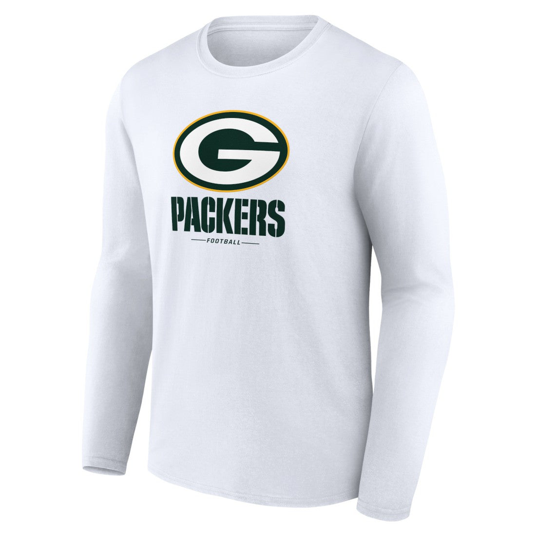 Green Bay Packers  Logo Team Lockup Long Sleeve T-Shirt