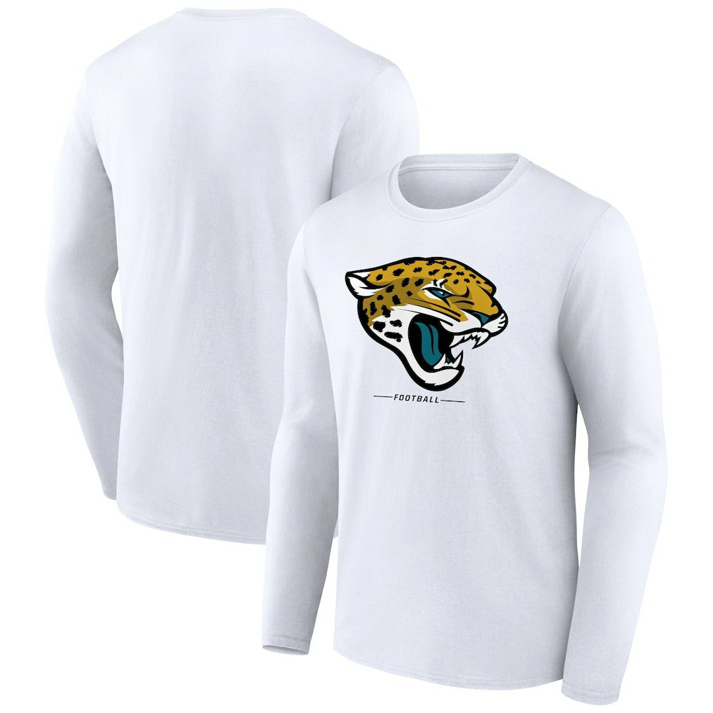Jacksonville Jaguars  Logo Team Lockup Long Sleeve T-Shirt