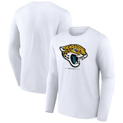 Jacksonville Jaguars  Logo Team Lockup Long Sleeve T-Shirt
