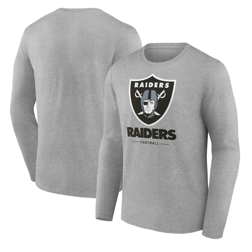 Las Vegas Raiders  Logo Team Lockup Long Sleeve T-Shirt