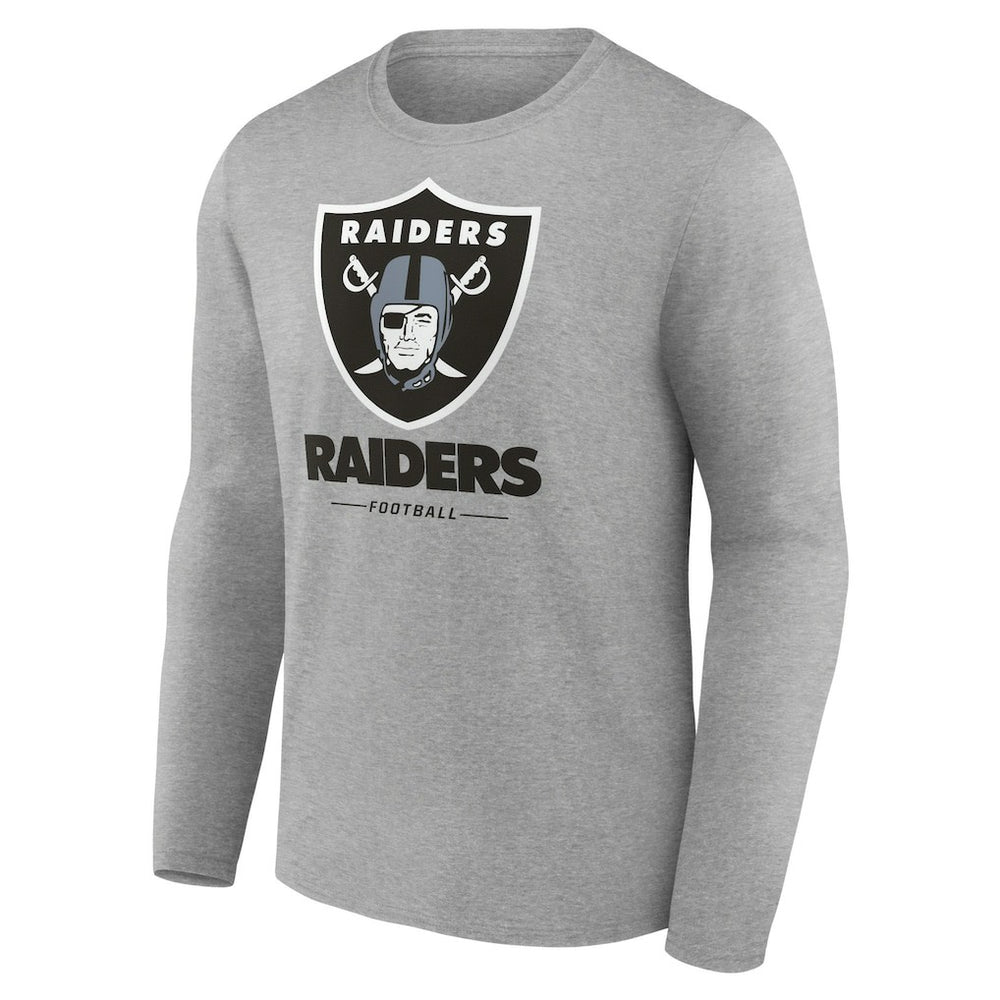 Las Vegas Raiders  Logo Team Lockup Long Sleeve T-Shirt