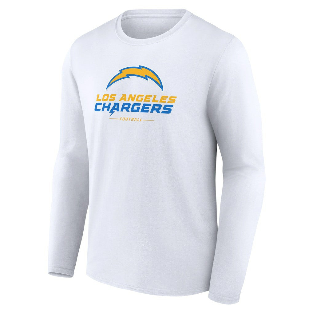 Los Angeles Chargers  Logo Team Lockup Long Sleeve T-Shirt