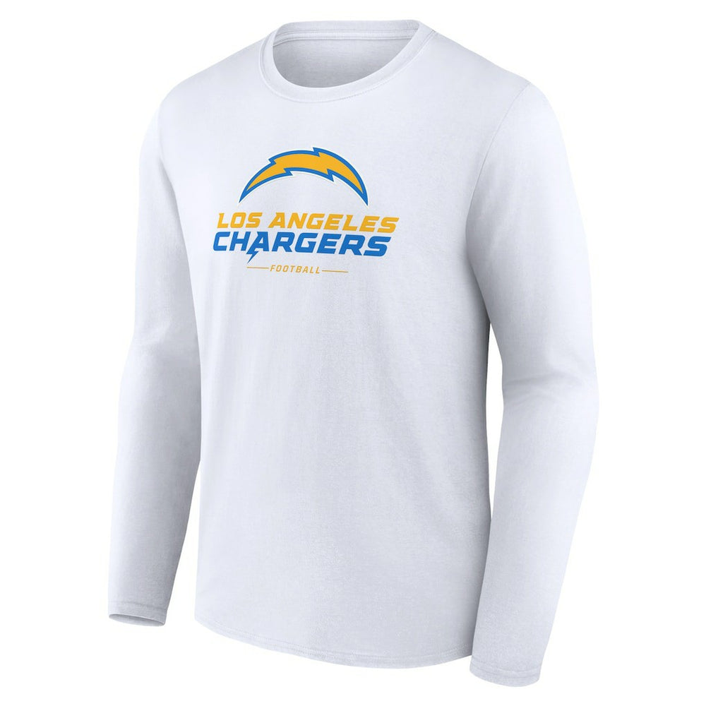 Los Angeles Chargers  Logo Team Lockup Long Sleeve T-Shirt