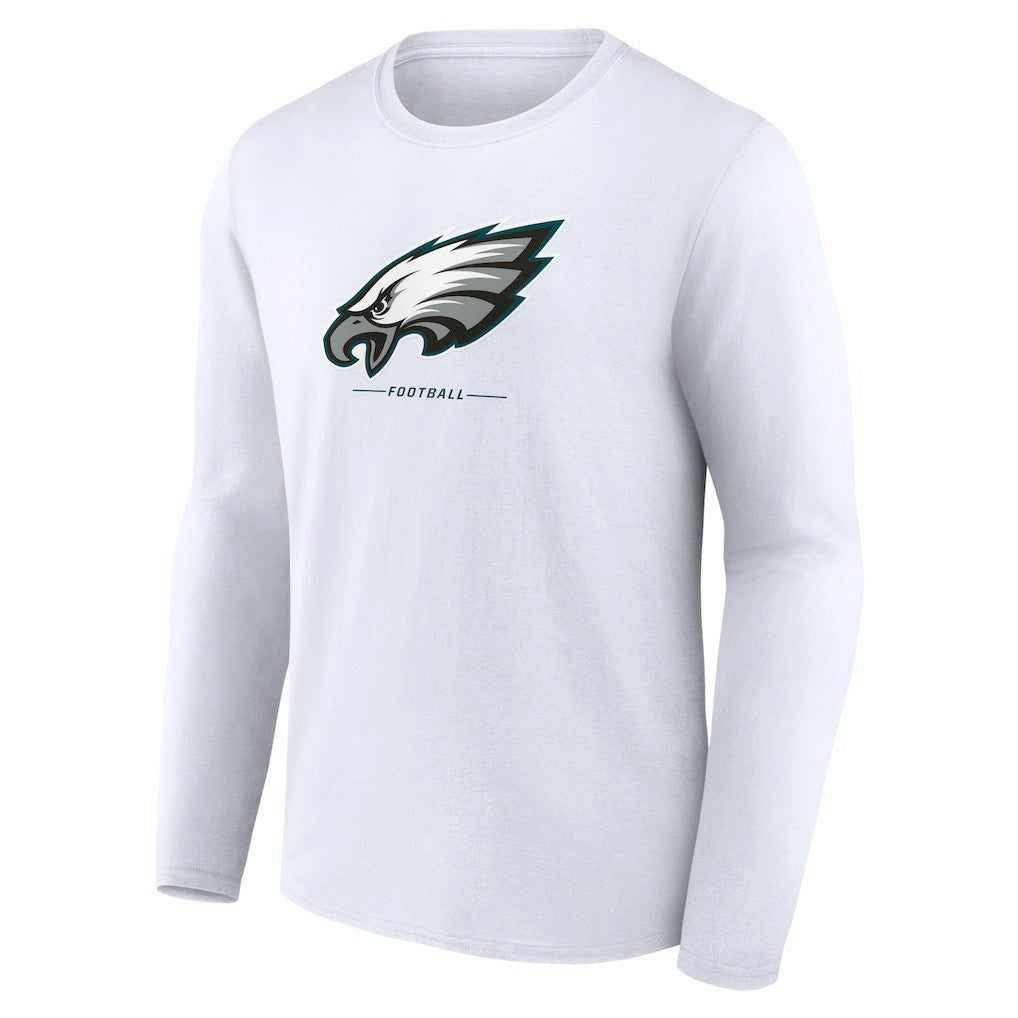 Philadelphia Eagles  Logo Team Lockup Long Sleeve T-Shirt
