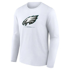 Philadelphia Eagles  Logo Team Lockup Long Sleeve T-Shirt