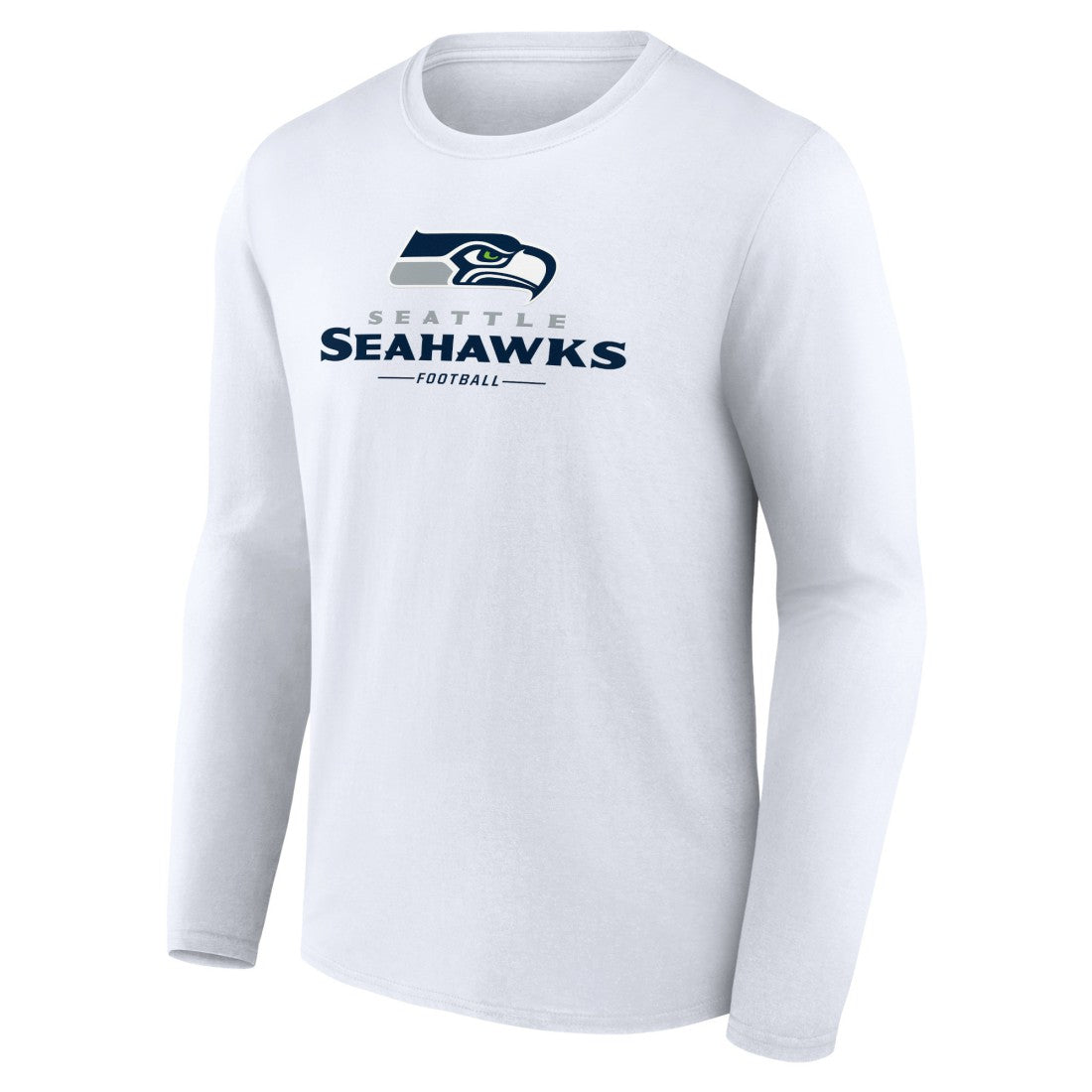 Seattle Seahawks  Logo Team Lockup Long Sleeve T-Shirt