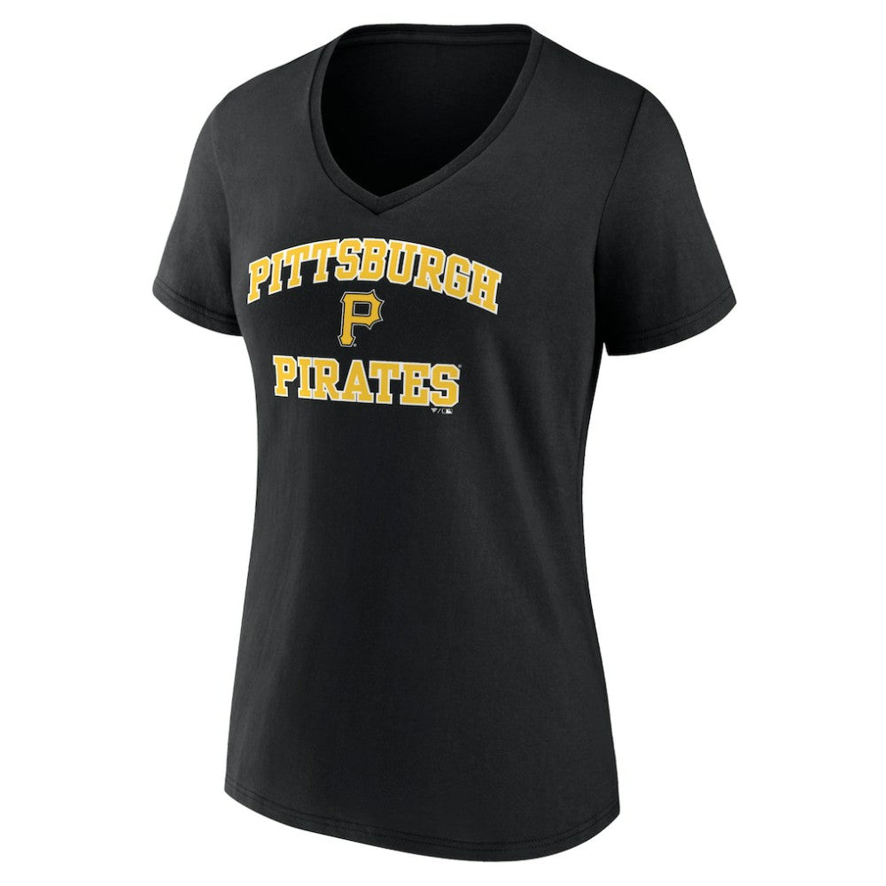 Pittsburgh Pirates Women's Heart and Soul V-Neck T-Shirt | MLB US