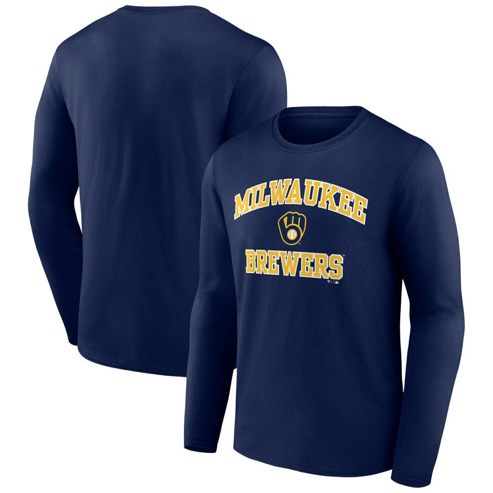 Milwaukee Brewers Heart and Soul Long Sleeve T-Shirt | MLB On Sale