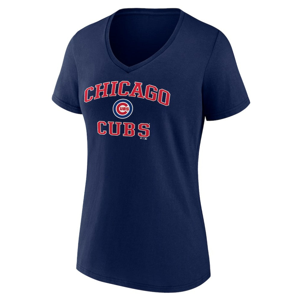 Chicago Cubs Women's Heart and Soul V-Neck T-Shirt | MLB Near me