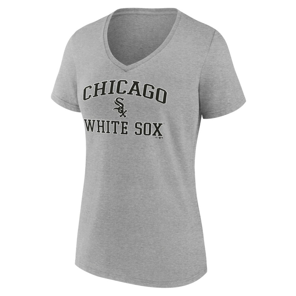 Chicago White Sox Women's Heart and Soul V-Neck T-Shirt | MLB US