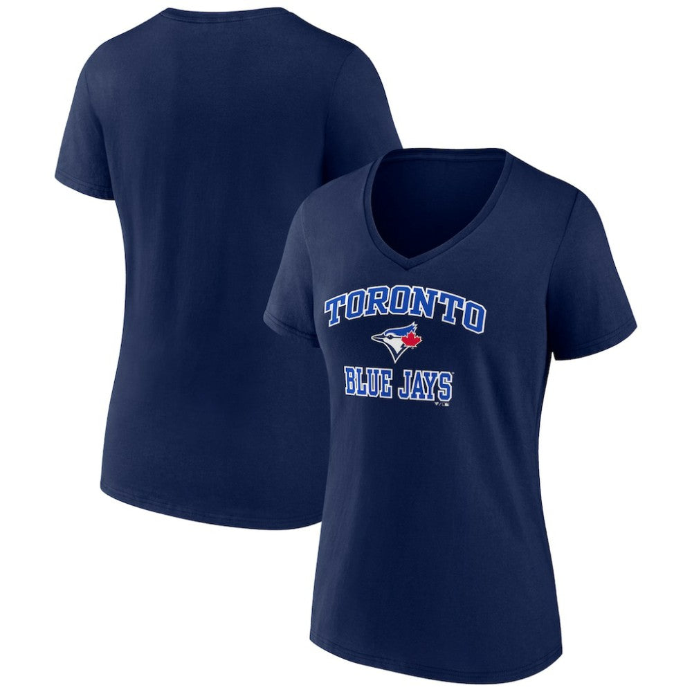 Toronto Blue Jays Women's Heart and Soul V-Neck T-Shirt | MLB Near me