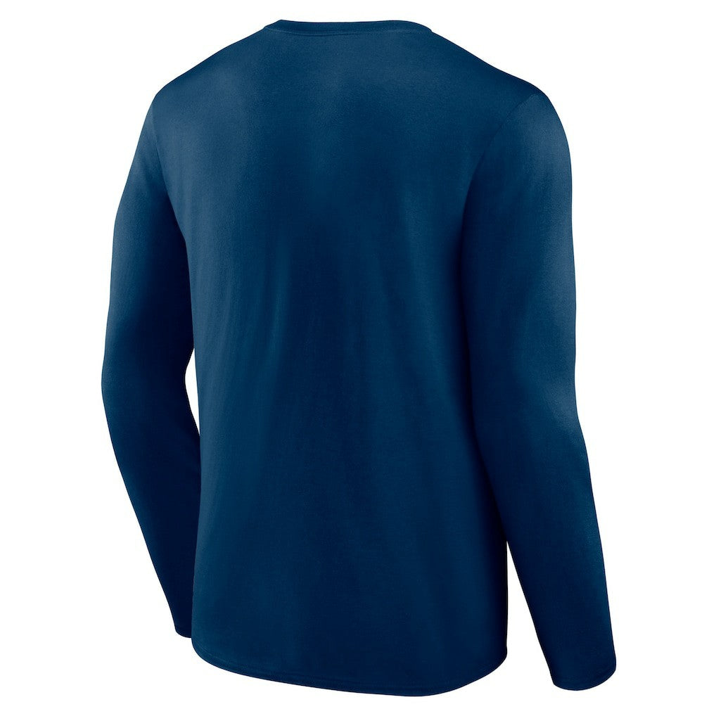 Chicago Bears  Logo Team Lockup Long Sleeve T-Shirt