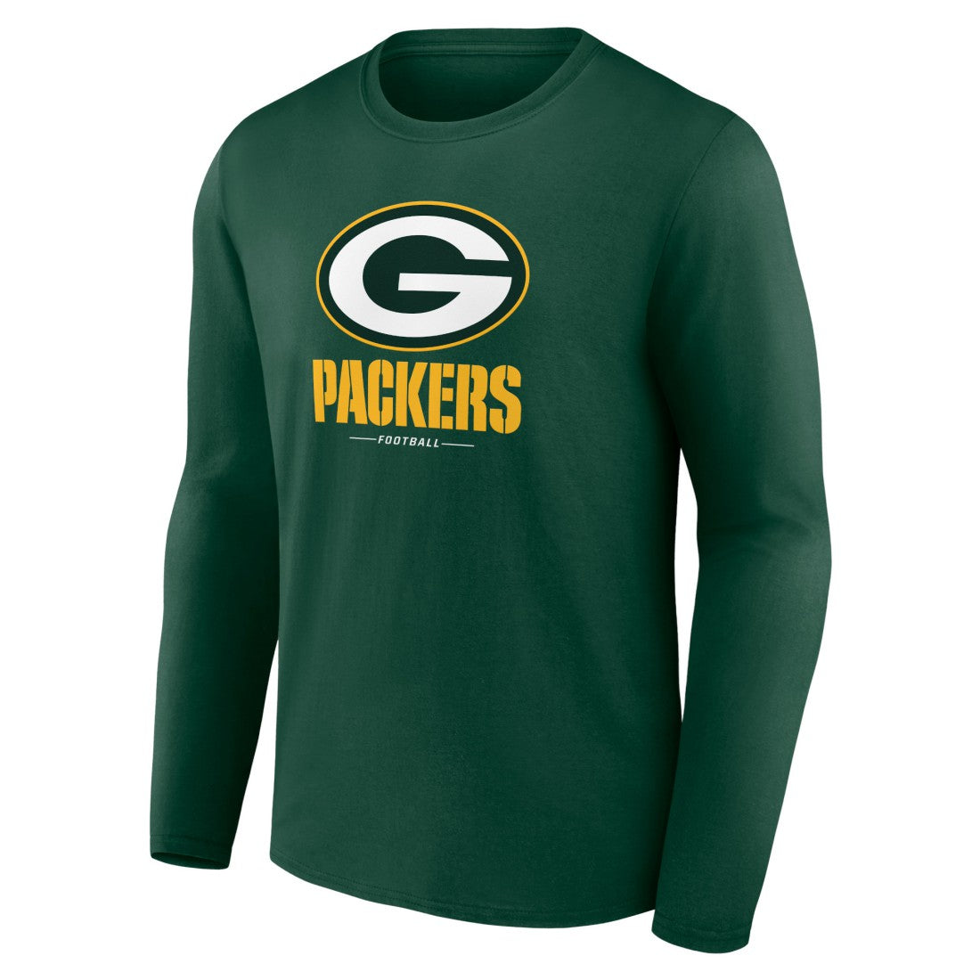 Green Bay Packers  Logo Team Lockup Long Sleeve T-Shirt