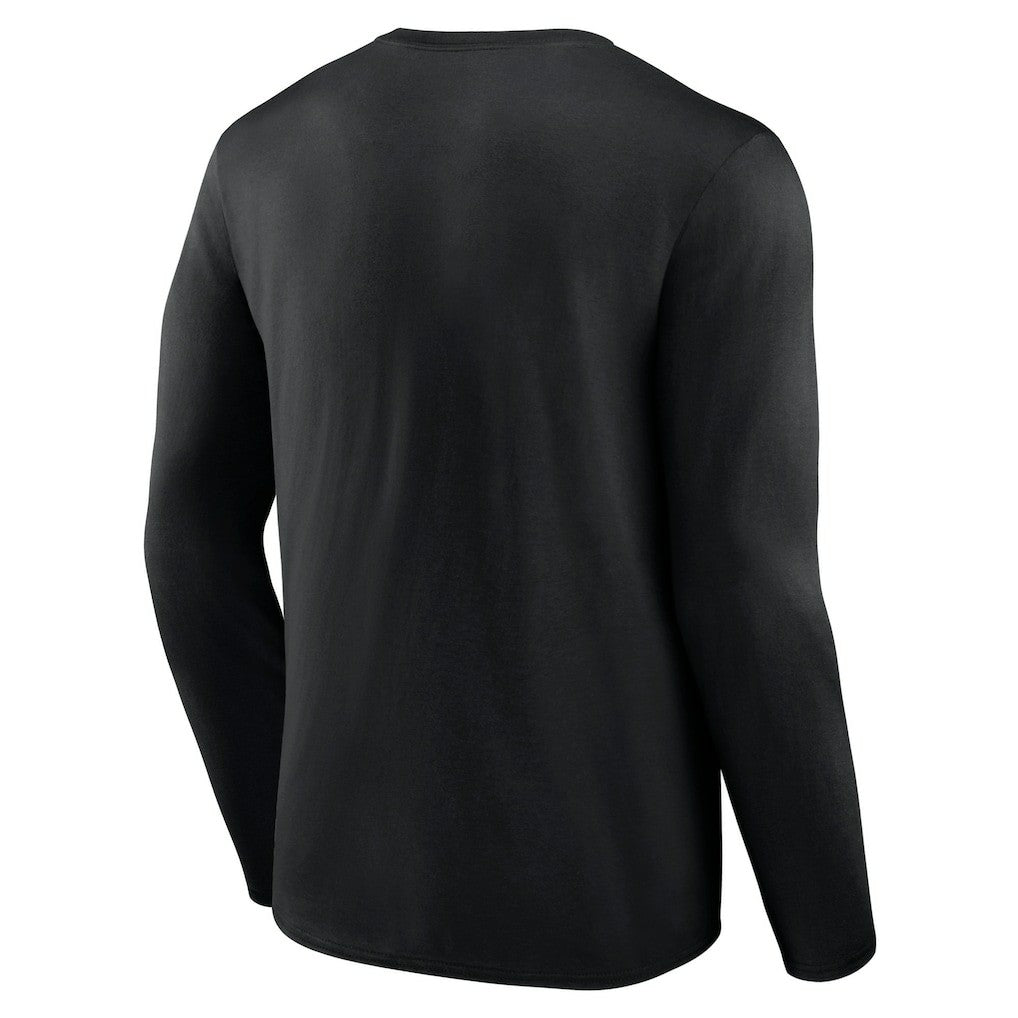 New Orleans Saints  Logo Team Lockup Long Sleeve T-Shirt
