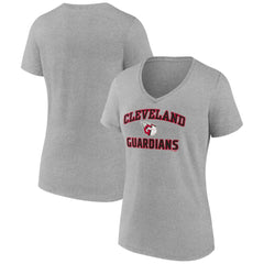 Cleveland Guardians Women's Heart and Soul V-Neck T-Shirt | MLB Sale