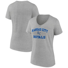 Kansas City Royals Women's Heart and Soul V-Neck T-Shirt | MLB US