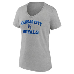 Kansas City Royals Women's Heart and Soul V-Neck T-Shirt | MLB US