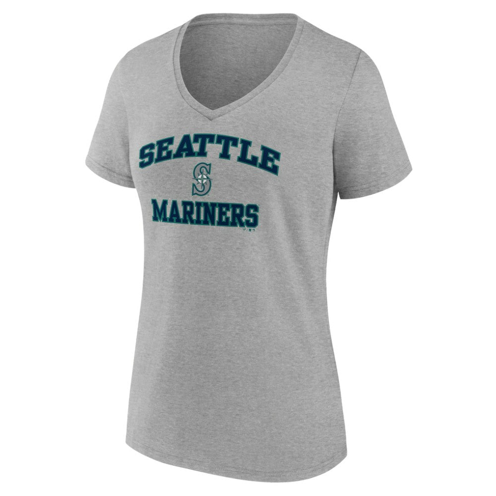 Seattle Mariners Women's Heart and Soul V-Neck T-Shirt | MLB Sale