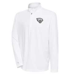 Jacksonville Jaguars  Antigua Metallic Logo Tribute Quarter-Zip Top
