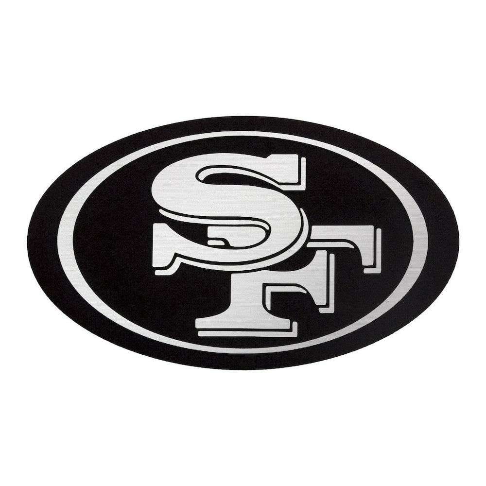San Francisco 49ers  Antigua Metallic Logo Victory Pullover Hoodie