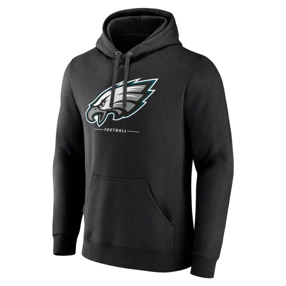 Philadelphia Eagles  Logo Team Lockup Fitted Pullover Hoodie