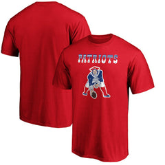 New England Patriots  Logo Team Lockup T-Shirt