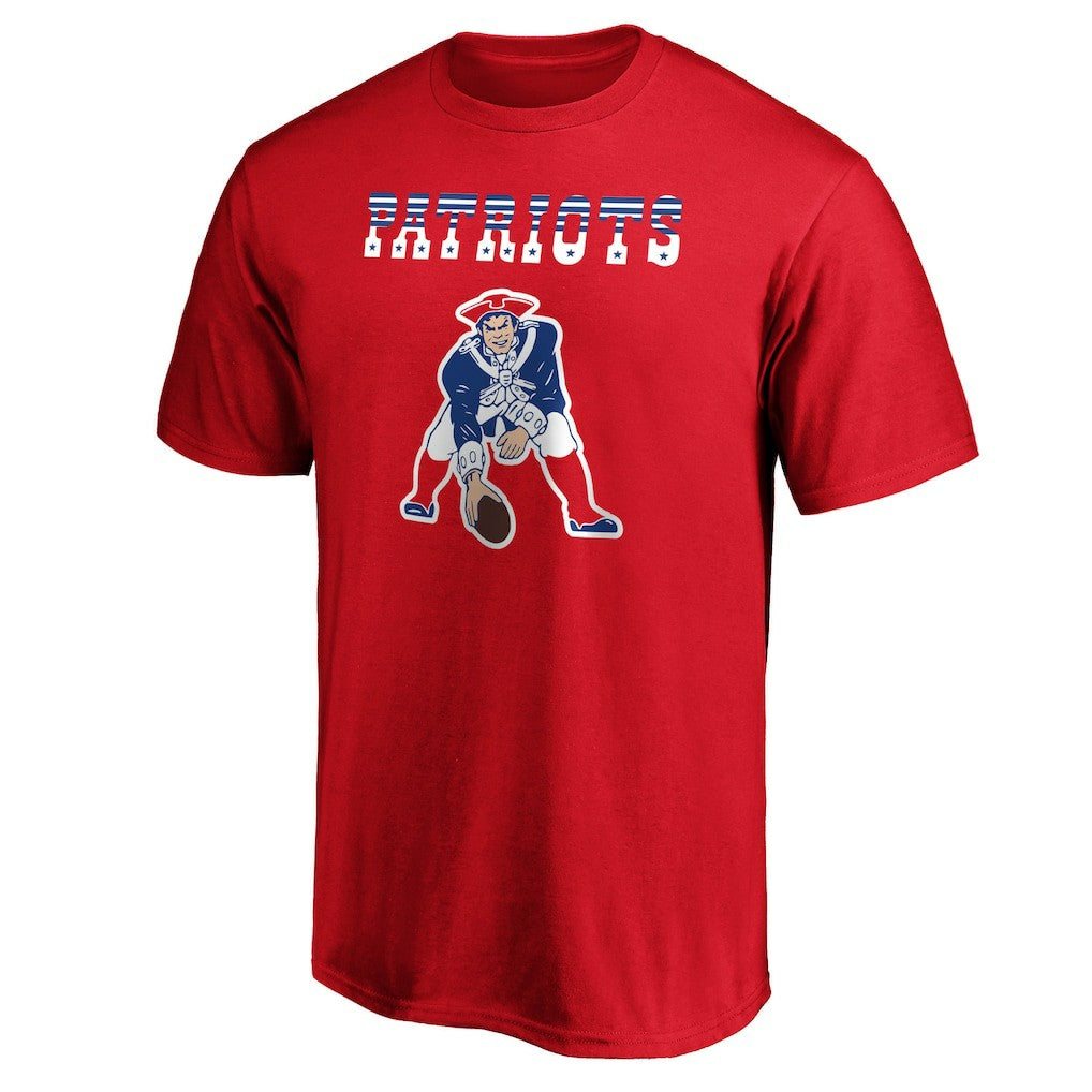 New England Patriots  Logo Team Lockup T-Shirt
