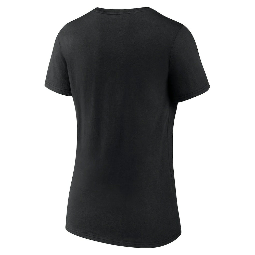 New York Jets  Women's Logo Team Lockup V-Neck T-Shirt