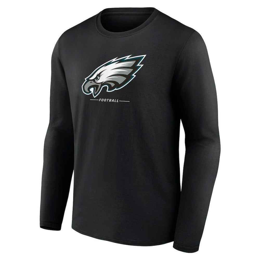 Philadelphia Eagles  Logo Team Lockup Long Sleeve T-Shirt