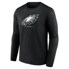 Philadelphia Eagles  Logo Team Lockup Long Sleeve T-Shirt