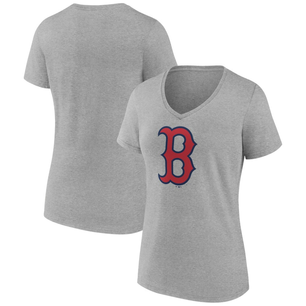 Boston Red Sox Women's Official Logo V-Neck T-Shirt | MLB US