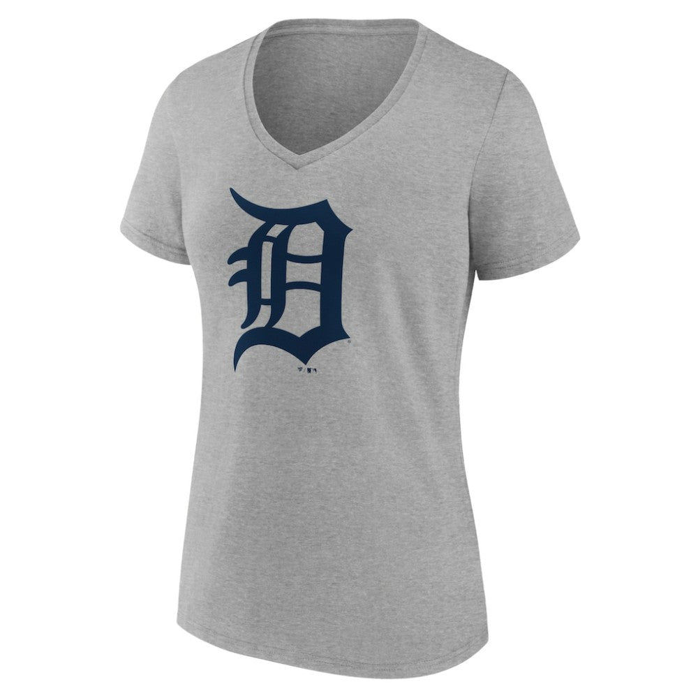 Detroit Tigers Women's Official Logo V-Neck T-Shirt | MLB US