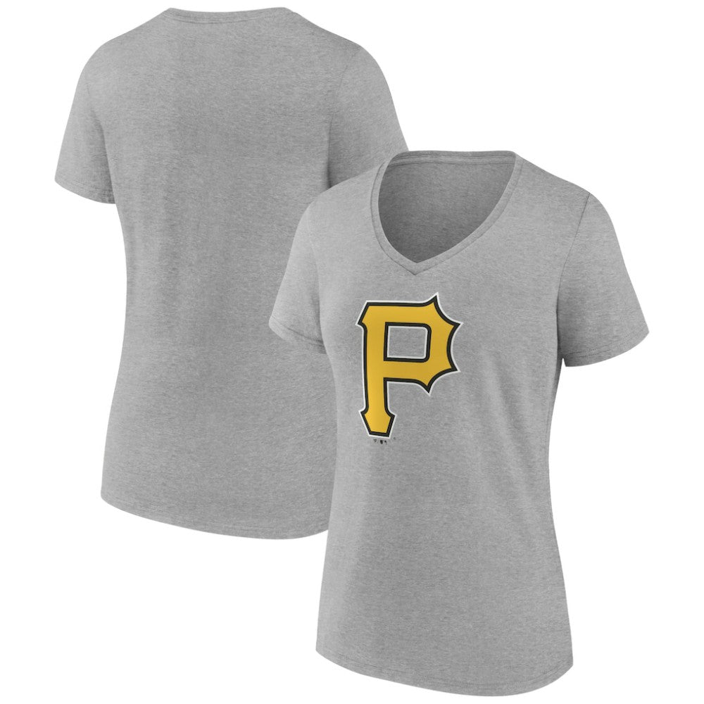 Pittsburgh Pirates Women's Official Logo V-Neck T-Shirt | MLB Discount
