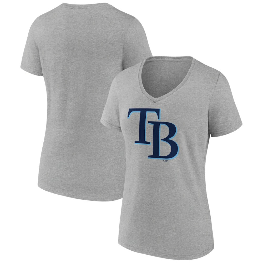 Tampa Bay Rays Women's Official Logo V-Neck T-Shirt | MLB Shop