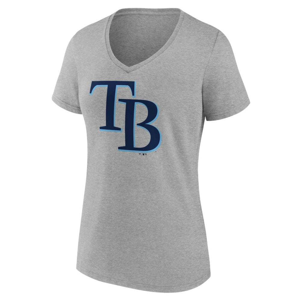 Tampa Bay Rays Women's Official Logo V-Neck T-Shirt | MLB Shop