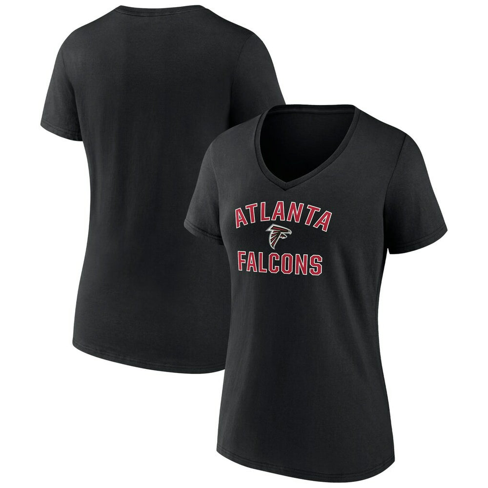 Atlanta Falcons  Women's Victory Arch Team V-Neck T-Shirt