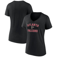 Atlanta Falcons  Women's Victory Arch Team V-Neck T-Shirt