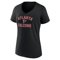 Atlanta Falcons  Women's Victory Arch Team V-Neck T-Shirt