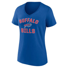 Buffalo Bills  Women's Victory Arch Team V-Neck T-Shirt