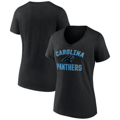 Carolina Panthers  Women's Victory Arch Team V-Neck T-Shirt