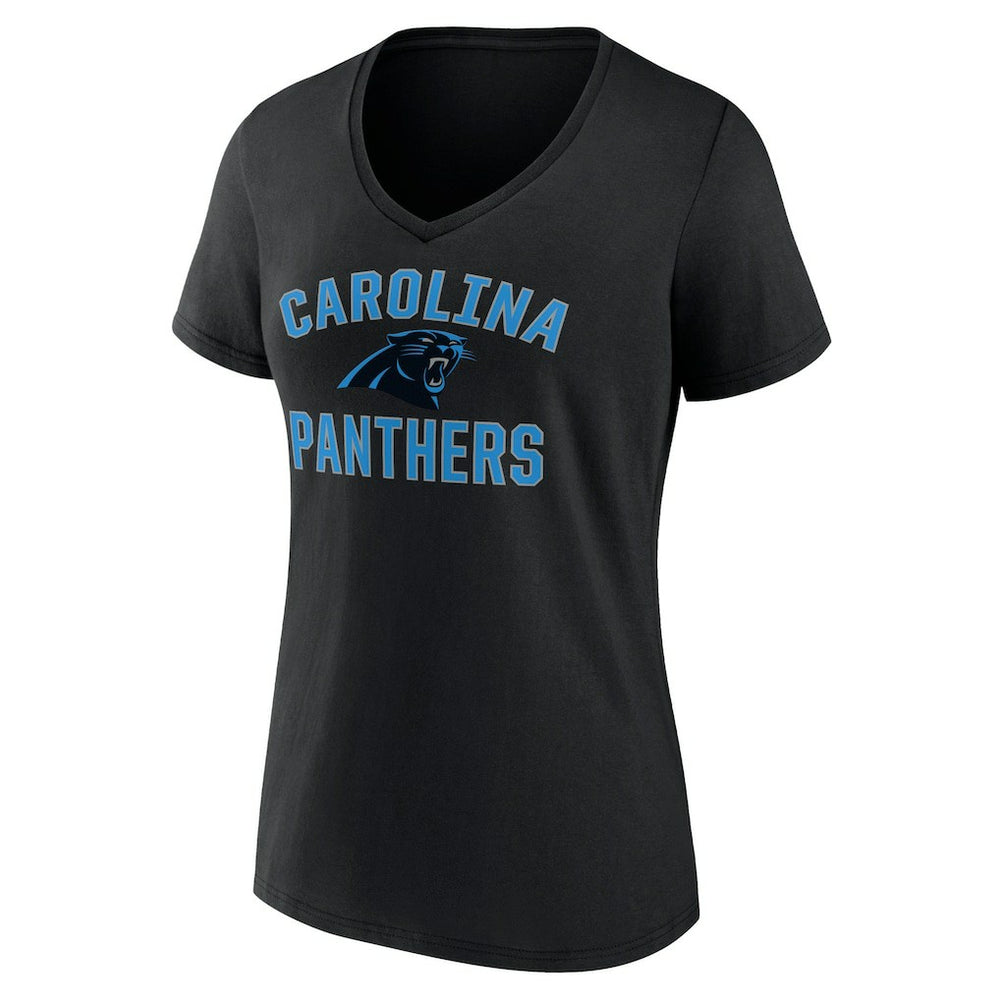 Carolina Panthers  Women's Victory Arch Team V-Neck T-Shirt