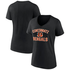 Cincinnati Bengals  Women's Victory Arch Team V-Neck T-Shirt