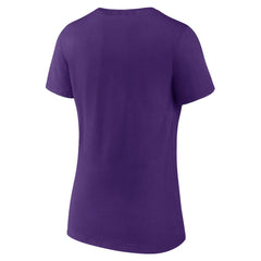 Minnesota Vikings  Women's Victory Arch Team V-Neck T-Shirt