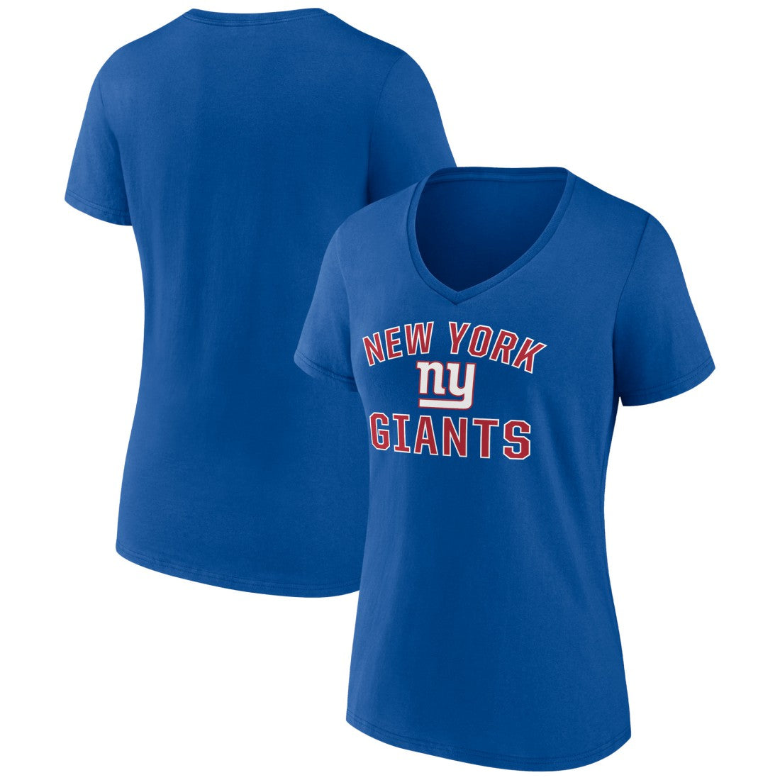 New York Giants  Women's Victory Arch Team V-Neck T-Shirt