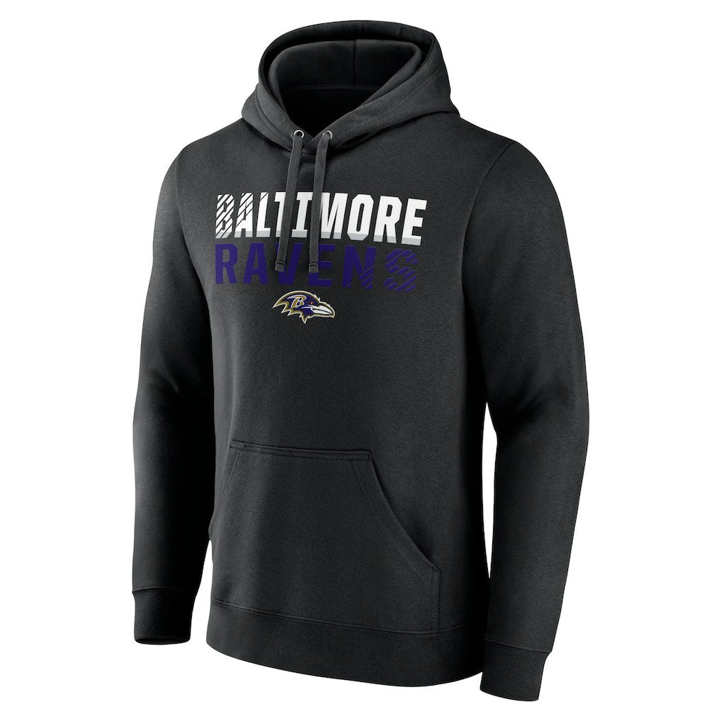Baltimore Ravens  Team Fade Out Fitted Pullover Hoodie