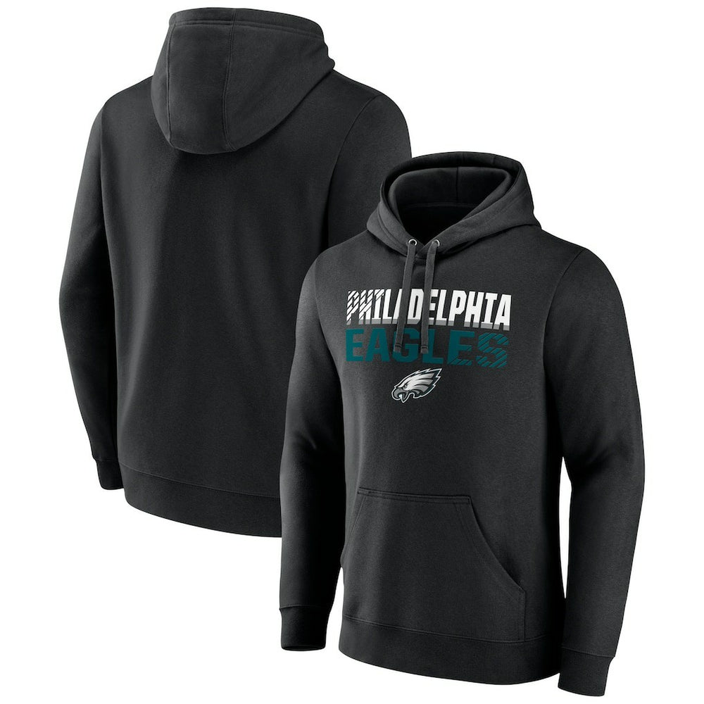 Philadelphia Eagles  Team Fade Out Fitted Pullover Hoodie